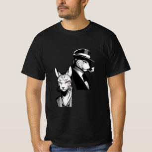 Camiseta Lynx détective, película noir