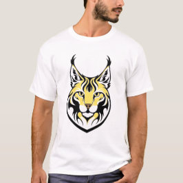 Camiseta Lynx, gato salvaje