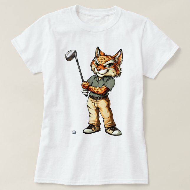Camiseta Lynx Golf (Diseño del anverso)
