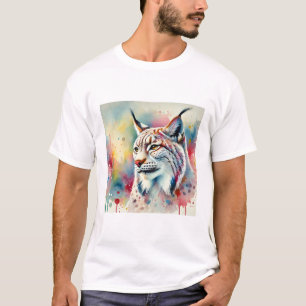 Camiseta Lynx in the Light 300724AREF105 - Watercolor