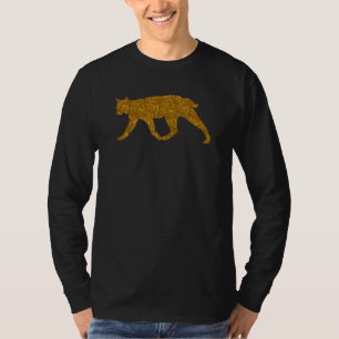 Camiseta Lynx Para Mujeres Chica Bobcat Caracal Wildcat