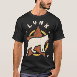 Camiseta Lynx Vintage Retro Classic Animal