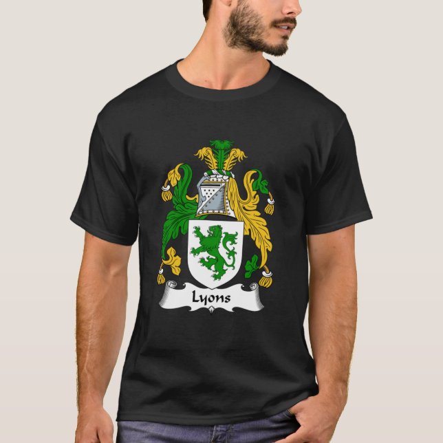 Camiseta Lyon Escudo de Armas Lyon Crest Classic (Anverso)