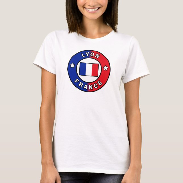 Camiseta Lyon France (Anverso)