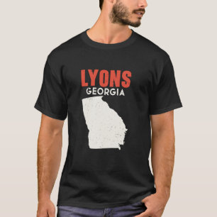 Camiseta Lyon Georgia Estados Unidos Estados Unidos Viajar 