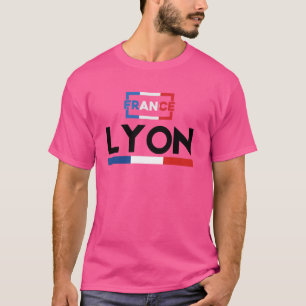 Camiseta Lyon Inspiring City Francia Vacaciones Viajeras