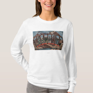 Camiseta Lyon, letra ScenesLyons, CO de ColoradoLarge
