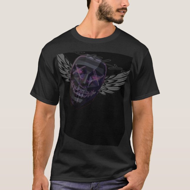 Camiseta Lyon negro dr Bigg bajo (Anverso)