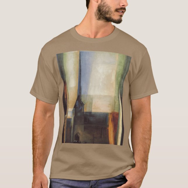 Camiseta Lyonel Feininger Artwork By Lyonel Feininger 9caes (Anverso)