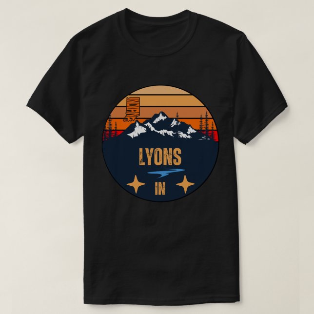 Camiseta Lyons, Indiana (Diseño del anverso)