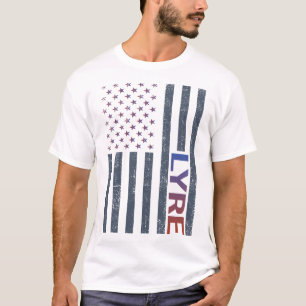 Camiseta Lyre Bandera Americana