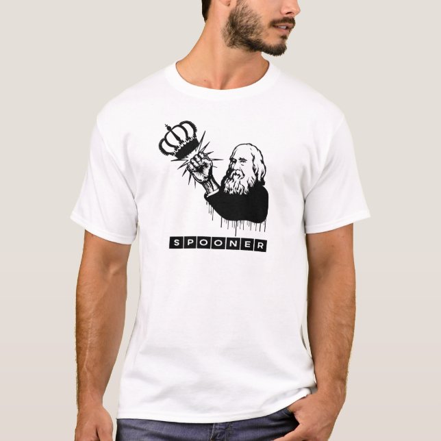 Camiseta Lysander Spooner el Decrowner (Anverso)