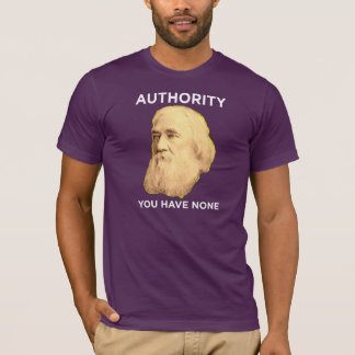 Camiseta Lysander Spooner ninguna autoridad