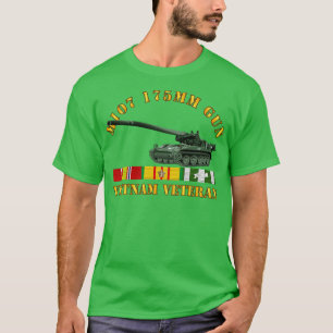 Camiseta M107 175mm Gun Vietnam Vet con VN SVC