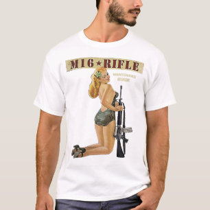 Camiseta M16 de época