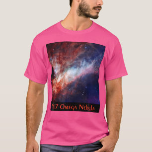 Camiseta M17 Omega Nebula Messier Objeto 17 Astronomía espa