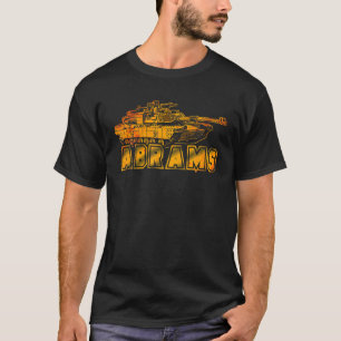 Camiseta M1 Abrams Batalla de Tank USA American Militar