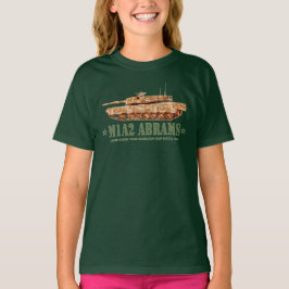 Camiseta M1A2 Abrams US MBT Tank Desert Storm Veterano