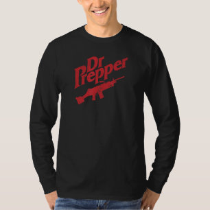 Camiseta M249 Lmg Accesorios Máquina Ametralladora Tactical