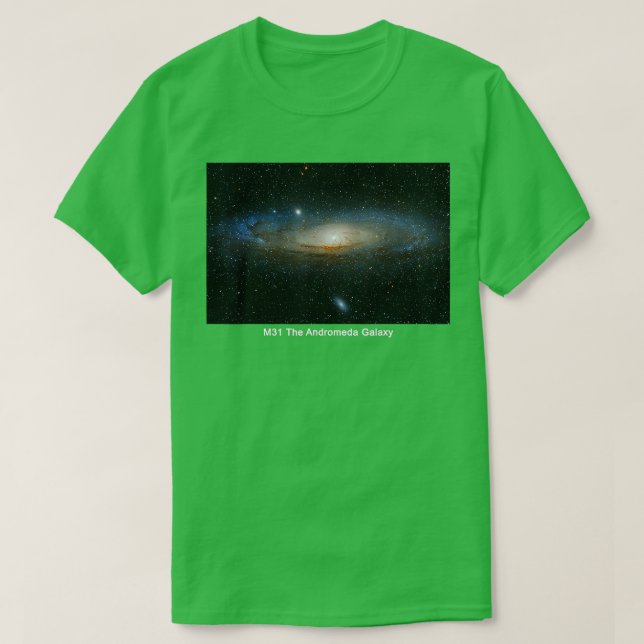 Camiseta M31 La Galaxia Andromeda (Diseño del anverso)