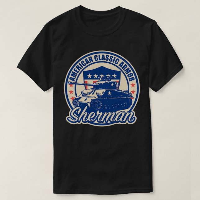 Camiseta M4 Sherman Tank Pullover (Diseño del anverso)