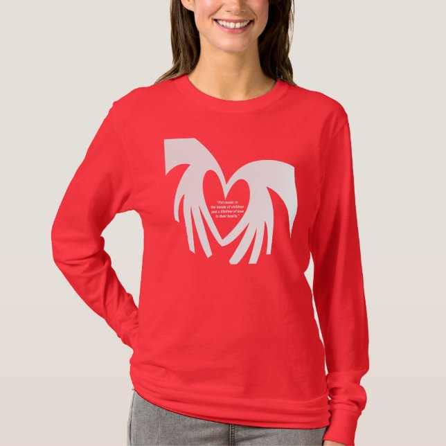 Camiseta M4JC Jeremys Heart_wht (Anverso)