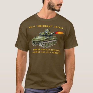 Camiseta M551 Sheridan Firing ARAAV