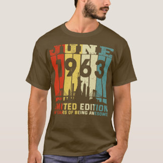Camiseta M602 Junio 1963 Edición Limitada 60 Años De Ser