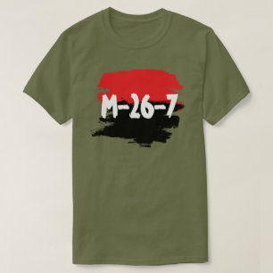 Camiseta M-26-7 verde olivo