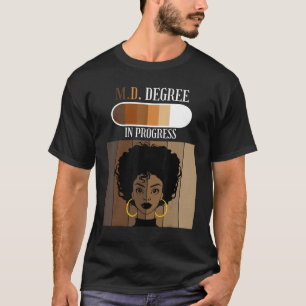 Camiseta M D Grado Médico En Curso Estudiante De Medicina B