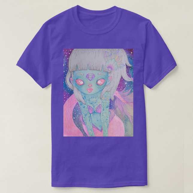 Camiseta M e r m a i d (Diseño del anverso)