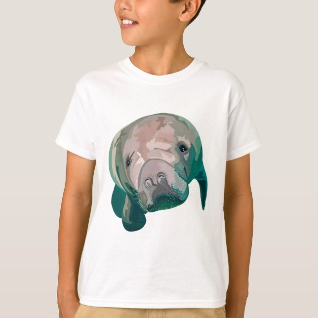 Camiseta M es para Manatee (Anverso)