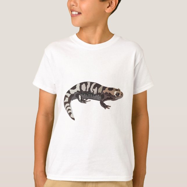 Camiseta M es para Marble Salamander (Anverso)