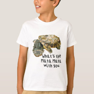 Camiseta M es para Mata Mata Turtle