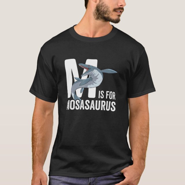 Camiseta M Es Para Mosasauro (Anverso)
