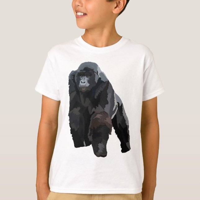 Camiseta M es para Mountain Gorilla (Anverso)