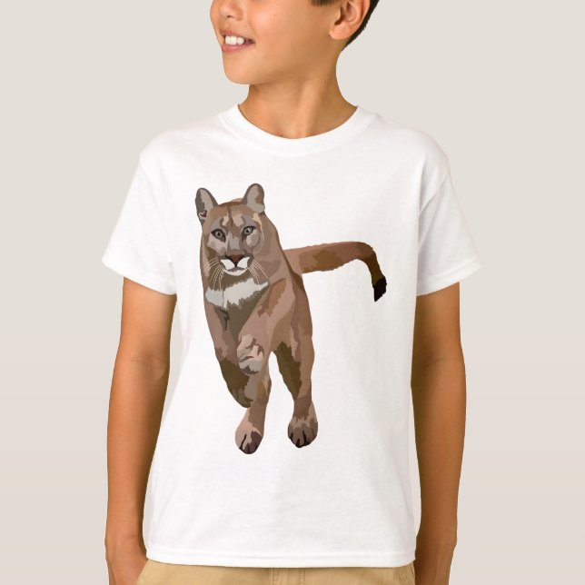 Camiseta M es para Mountain Lion (Anverso)