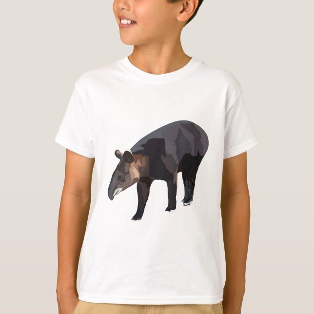 Camiseta M es para Mountain Tapir (Anverso)