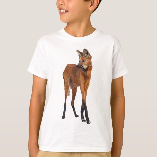 Camiseta M es por Maned Wolf (Anverso)