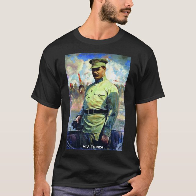 Camiseta M. Frunze - Oficial del Ejército Soviético, Fundad (Anverso)