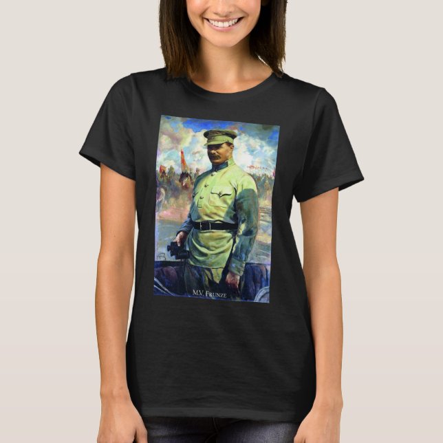 Camiseta M. Frunze - Oficial del Ejército Soviético, Fundad (Anverso)