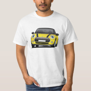 Camiseta M Hatch Cooper S (F56) amarillo - negro
