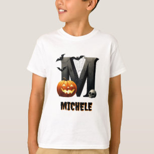 Camiseta M Inicial Truco o Trato Halloween