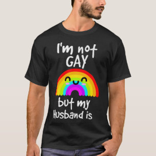 Camiseta M No Es Gay Pero Mi Esposo Está Orgullo