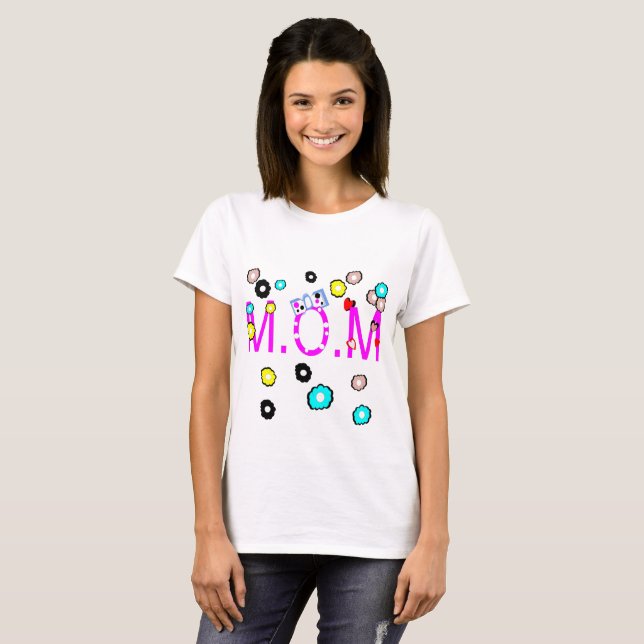 Camiseta M.O.M Sweet Mom (Anverso completo)