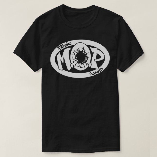 Camiseta M.O.P. White Classic T-Shirt (Diseño del anverso)