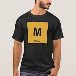 Camiseta M - Química de las Pléyades Maia Tabla Periódica