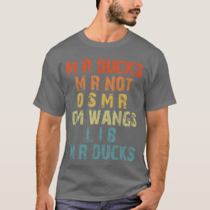 Camiseta M R Ducks M R No O S M R CM Wangs Lib M R Ducks H