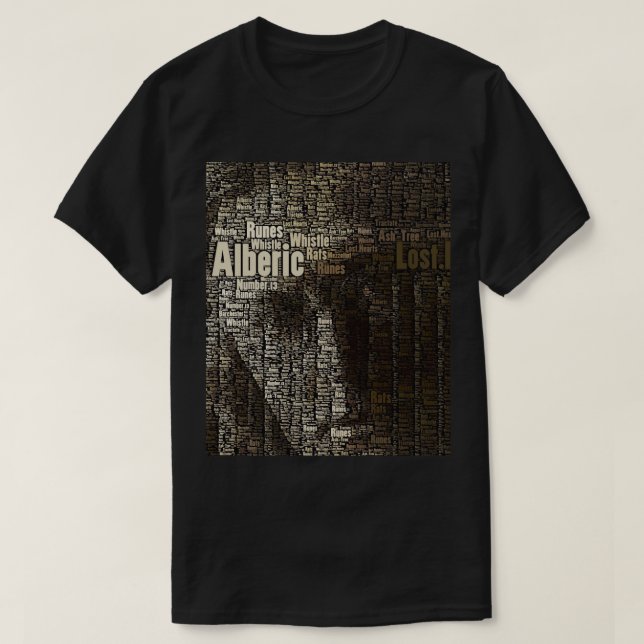 Camiseta M R James - Antiquario (en palabras...) (Diseño del anverso)