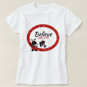 Camiseta M/Scripture inicial -camiseta Hanes Nano de las mu